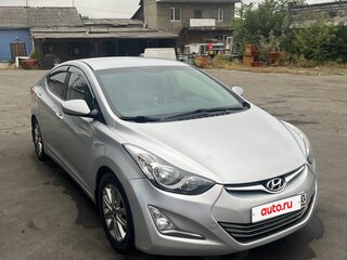 2014 Hyundai Elantra V (MD) Рестайлинг, серебристый, 950000 рублей, вид 1