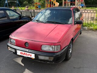 1991 Volkswagen Passat B3, красный, 100000 рублей, вид 2