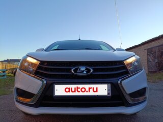 2018 Lada (ВАЗ) Vesta I, белый, 770000 рублей, вид 4
