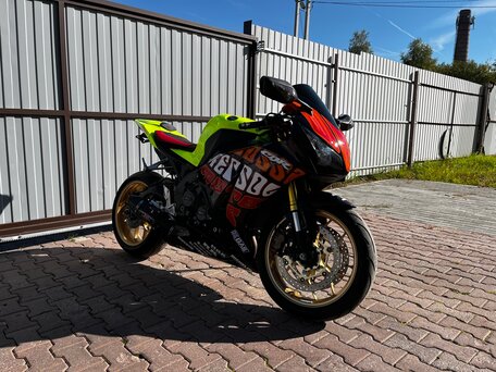 2014 Honda CBR 1000 RR/RA Fireblade, золотистый, 950000 рублей, вид 3
