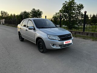 2012 Lada (ВАЗ) Granta I, серебристый, 285000 рублей, вид 3