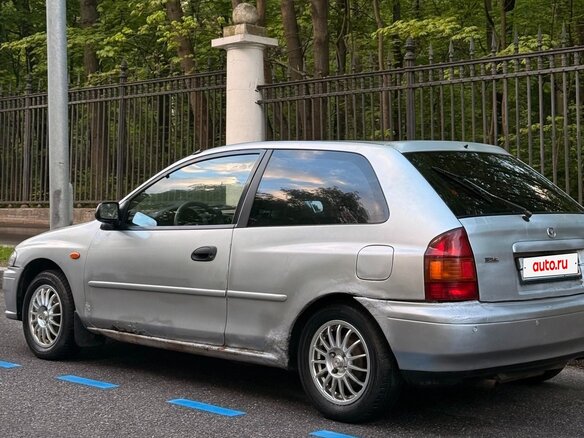 1998 Mazda 323 VI (BJ), белый, 179000 рублей - вид 7