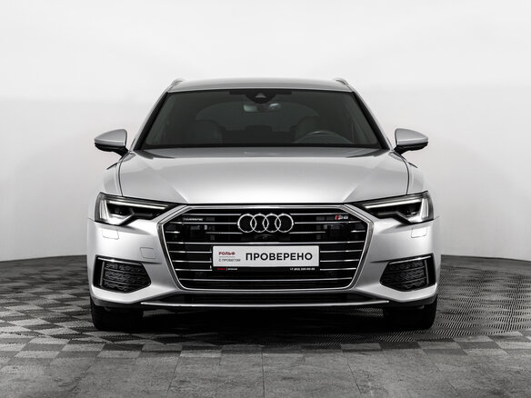 2019 Audi A6 50 TDI V (C8), серебристый, 3599000 рублей - вид 2