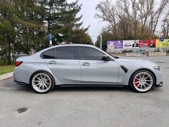 2022 BMW M3 Competition Package VI (G80), серый, 8599999 рублей - вид 26