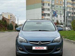 2013 Opel Astra J Рестайлинг, синий, 730000 рублей, вид 2