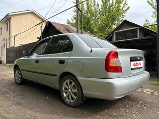 2006 Hyundai Accent ТагАЗ II, серебристый, 350000 рублей, вид 4