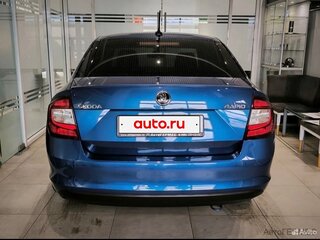 2018 Skoda Rapid I Рестайлинг, синий, 1050000 рублей, вид 4