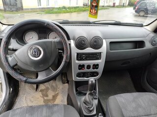 2013 Renault Logan I Рестайлинг, серый, 320000 рублей, вид 4
