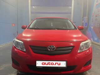 2007 Toyota Corolla AMT X (E140, E150), красный, 590000 рублей, вид 3