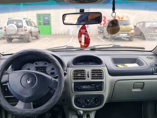 2002 Renault Symbol I Рестайлинг, серый, 170000 рублей, вид 4