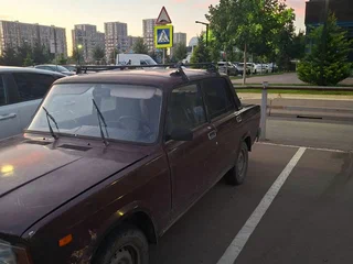 2005 Lada (ВАЗ) 2107, пурпурный, 95000 рублей, вид 1