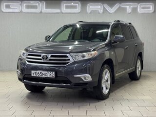 2013 Toyota Highlander II (XU40) Рестайлинг, серый, 2150000 рублей, вид 1