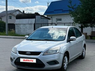 2009 Ford Focus II Рестайлинг, серебристый, 290000 рублей, вид 1