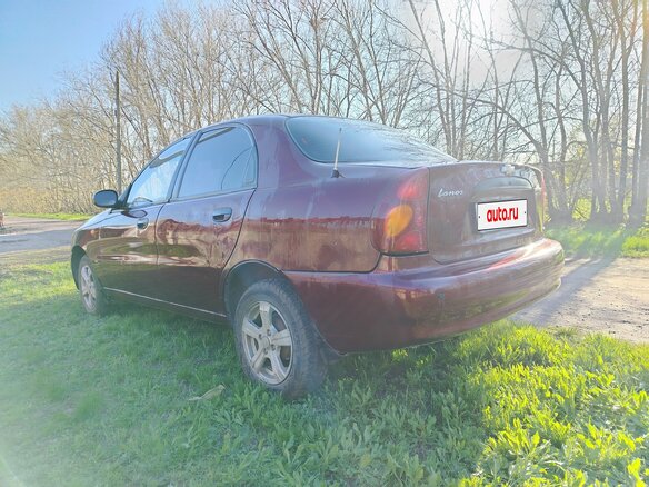 2008 Chevrolet Lanos I, пурпурный, 130000 рублей - вид 3