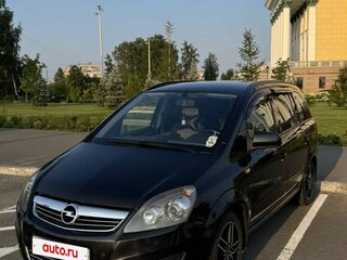 2012 Opel Zafira B Рестайлинг, чёрный, 850000 рублей, вид 1