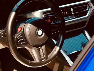 2021 BMW M3 Competition Package VI (G80), синий, 7900000 рублей, вид 5