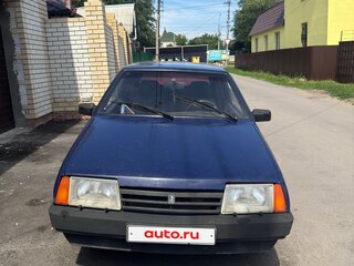 1998 Lada (ВАЗ) 2108, синий, 100000 рублей, вид 1