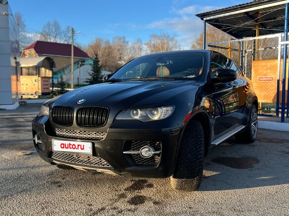 2009 BMW X6 35i 6-speed I (E71), чёрный, 1550000 рублей - вид 15