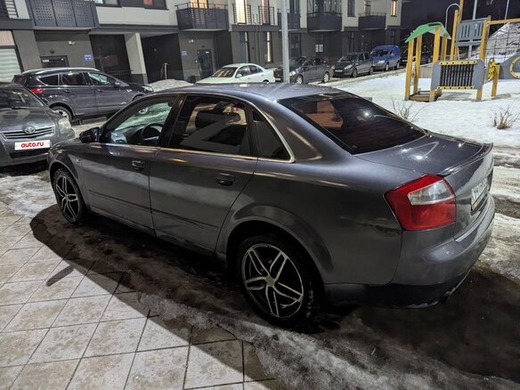 2002 Audi A4 II (B6), белый, 450000 рублей - вид 3