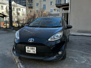 2018 Toyota Aqua I Рестайлинг 2, чёрный, 1180000 рублей, вид 2