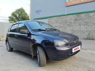 2007 Lada (ВАЗ) Kalina I, синий, 170000 рублей, вид 2