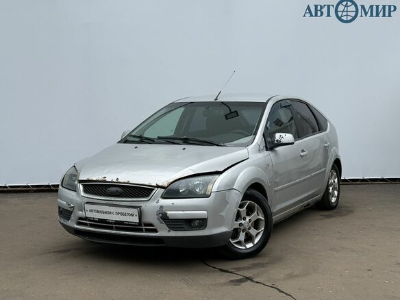 2007 Ford Focus II, серебристый