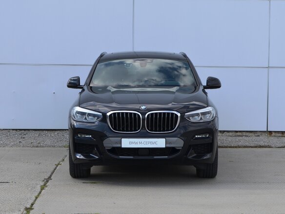 2021 BMW X4 20i II (G02), чёрный, 4850000 рублей - вид 2