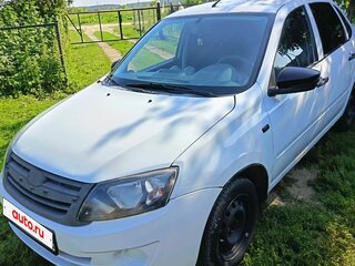2012 Lada (ВАЗ) Granta I, белый, 380000 рублей, вид 1