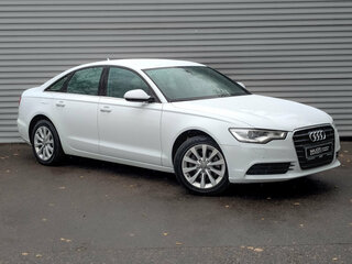 2014 Audi A6 IV (C7), белый, 1880000 рублей, вид 3