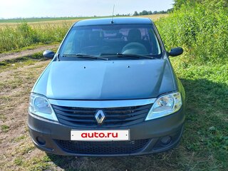 2010 Renault Logan I Рестайлинг, синий, 268000 рублей, вид 1