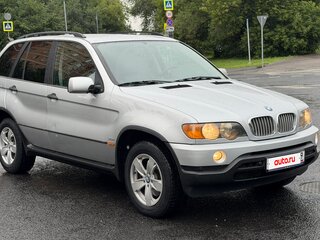2003 BMW X5 3.0d I (E53), серебристый, 1200000 рублей, вид 3