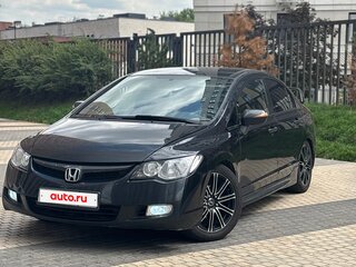 2007 Honda Civic VIII, чёрный, 495000 рублей, вид 2