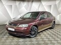 2004 Opel Astra G, красный