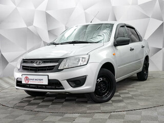 2016 Lada (ВАЗ) Granta I, серебристый, 388000 рублей, вид 1