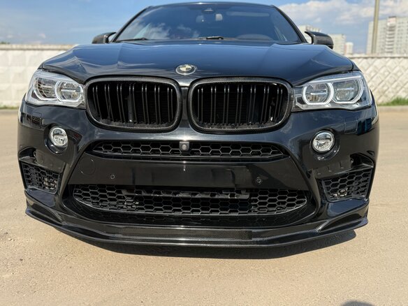 2017 BMW X6 M II (F86), чёрный, 4700000 рублей - вид 3