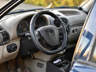 2008 Lada (ВАЗ) Kalina I, синий, 220000 рублей, вид 4