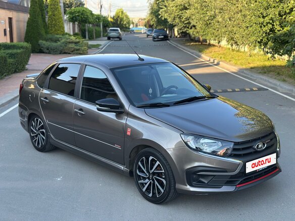 2024 Lada (ВАЗ) Granta Sport I Рестайлинг, коричневый, 1200000 рублей - вид 1