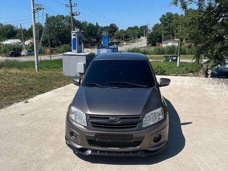 2017 Lada (ВАЗ) Granta Sport I, коричневый, 600000 рублей, вид 1