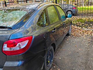 2017 Lada (ВАЗ) Granta I, серебристый, 360000 рублей, вид 5
