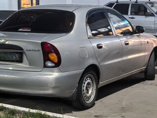 2008 Chevrolet Lanos I, серебристый, 195000 рублей, вид 4