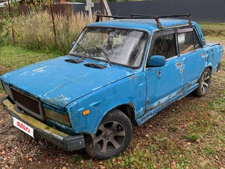 1986 Lada (ВАЗ) 2107, голубой, 47000 рублей, вид 1
