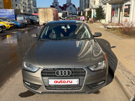 2014 Audi A4 IV (B8) Рестайлинг, серый, 920000 рублей, вид 2