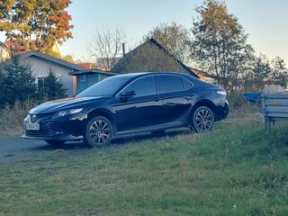 2018 Toyota Camry VIII (XV70), чёрный, 2217000 рублей, вид 1