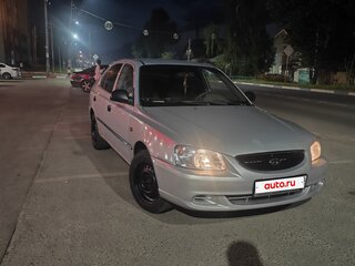 2009 Hyundai Accent ТагАЗ II, серебристый, 250000 рублей, вид 3
