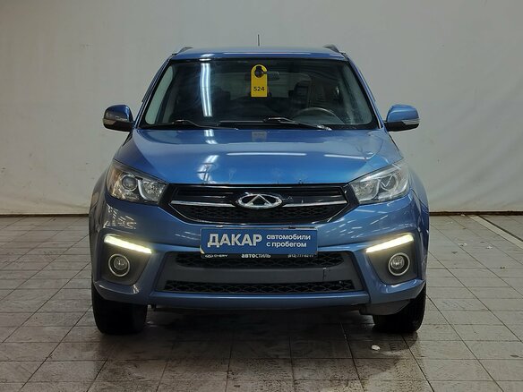 2017 Chery Tiggo 3 I, голубой, 550000 рублей - вид 1
