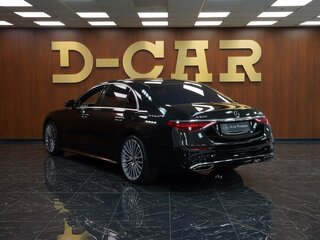 2022 Mercedes-Benz S-Класс 500 Long 4MATIC VII (W223), чёрный, 10481660 рублей, вид 4