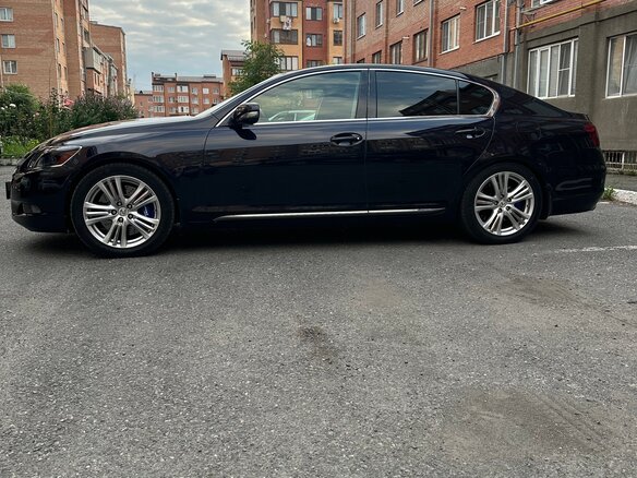 2008 Lexus GS 450h III Рестайлинг, синий, 1800000 рублей - вид 1