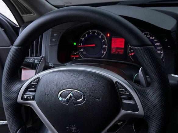 2007 Infiniti G G35 IV, чёрный - вид 17