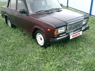 2006 Lada (ВАЗ) 2107, пурпурный, 55000 рублей, вид 1