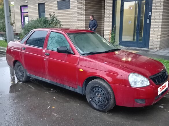 2007 Lada (ВАЗ) Priora I, пурпурный - вид 3